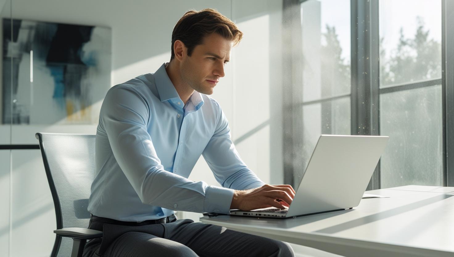 Professionnels dans un bureau moderne